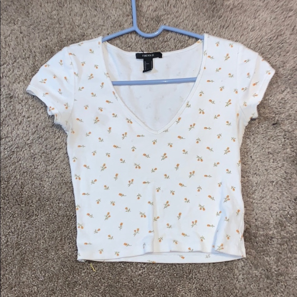 White Forever 21 top